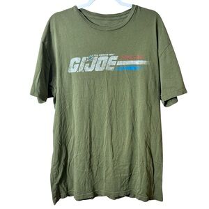 G.I. Joe Graphic Tee Army Green‎ Men’s Large | Retro Military Streetwear Grunge